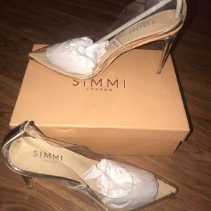 Clear Simmi Heels
